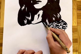 Top 5!  design your portrait with arabic calligraphy