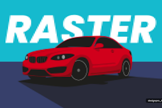 manual vector trace, redraw, convert ai logo to vector