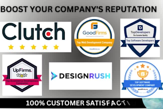 do clutch profile goodfirms designrush management to increase website reputa