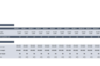 do sale forecast , mortgage schedule and cash flows