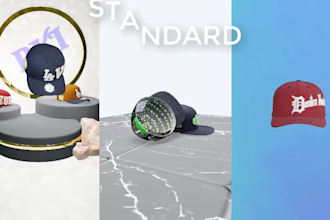 do professional 360 rotation mockup and custom animation for cap, hat and beanie