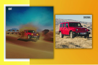 do image restoration, image retouching, remove background, color tuning
