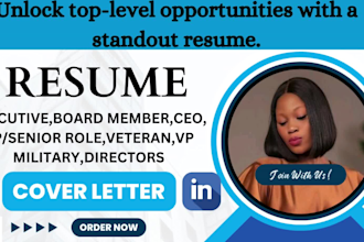 write executive, c level, and ceo resumes to help you stand out
