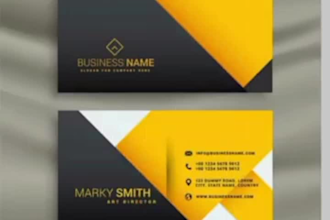 design a professional and luxury business card for you