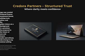 create a luxury logo for banks and investment firms