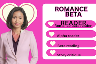 be your romance beta reader alpha reader beta reader