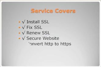 install free SSL certificate within 1 hour