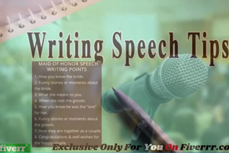 write a powerful and memorable speech for any occasion