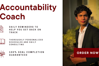 be your personal accountability partner for your personal goals