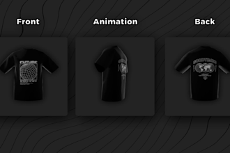 create 3d clothing mockup for your brand