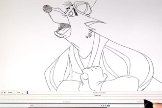 pencil sketch 2d hand drawn frame to frame animation line art animation