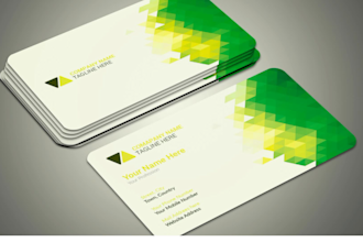 create design a modern business card