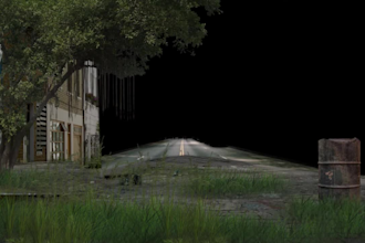 create realistic vfx, matte painting,scene environment design, cinematic framing