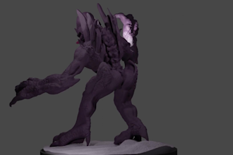 do 3d artwork stl printables on demand, or print an object and paint it