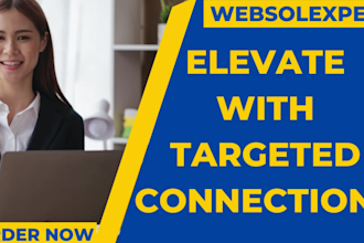 do highly targeted b2b lead generation and niche targeted email list for you