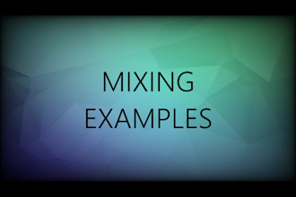 do vocal mixing for you
