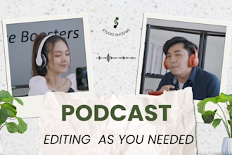 do professional multi camera podcast editing