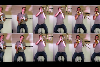 arrange and record a sax or horn section