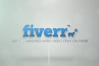 make you professional logo intro video under 24 hours