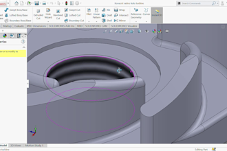 create 3d cad models and technical drawings for student projects