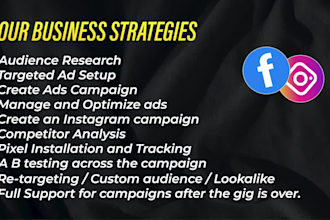 create effective facebook ads campaign and instagram ads campaign