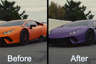 change colour any object do you want