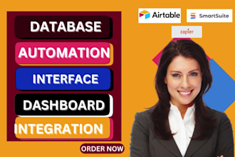 setup airtable database, airtable automation, airtable integration