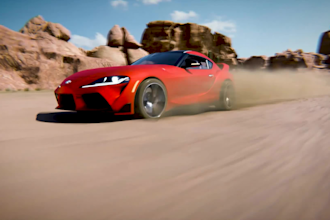 create 3d cinamatic car scene in blender