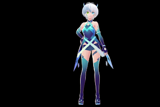 design 3d monster, alien and creature character models