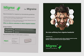 create a professional business, medical, dental, and healthcare flyer design
