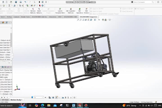 industrial machine design by solidworks