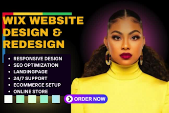 wix website redesign wix website design wix studio website wix website redesign