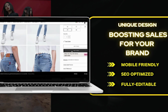 develop a custom wordpress clothing store for your brand