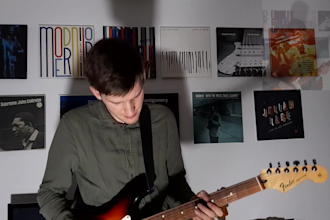 record jazz and funk guitar for your music