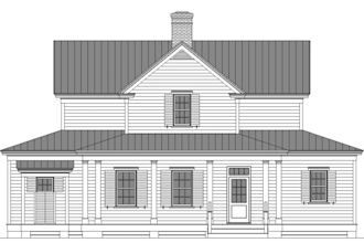turn your house blueprints, bnw into watercolor illustration