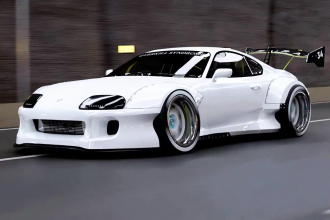 create luxury car model and car visualization