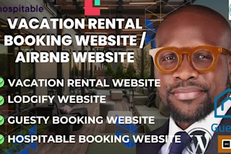vacation rental website lodgify guesty hospitable smoobu ownerezz airbnb website