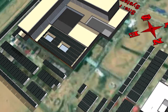 design solar pv systems on pvsol, pvsyst, sketchup 3d and autocad