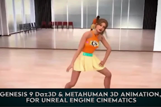 genesis 9 daz3d metahuman 3d animation daz studio iclone unreal engine cinematic