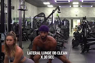 film engaging and aesthetic couple ugc fitness videos for health and supplement