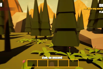 create 2d or 3d PC games in unity