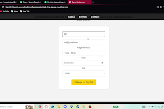 l do HTML CSS site barbershop
