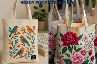 create designs for tote bags
