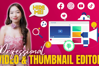 be your youtube video and thumbnail editor
