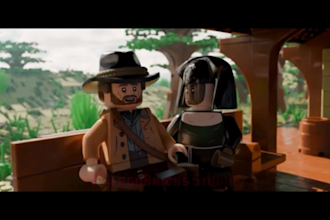 do 3d lego animation 3d character 3d lego game video minifigures 3d lego trailer