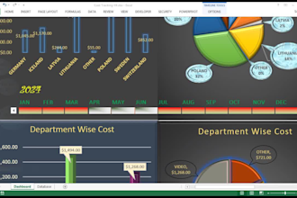 create excel expense tracking template and cost sheet