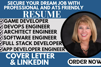 write an ats optimized software engineer resume to boost interview and job offer