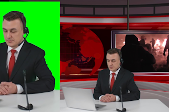 do green screen background removal of video