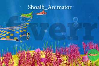 3d song animation and content creation for kids