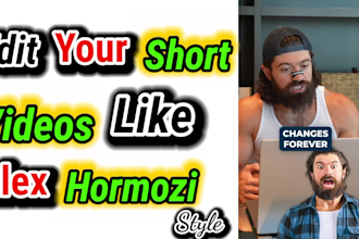 make your long podcast video short and add captions